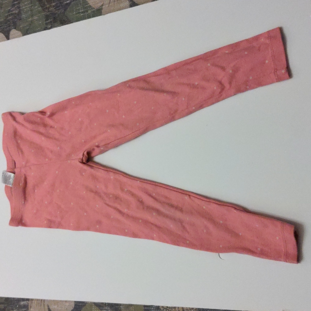 Tea collection pink polka dot leggings